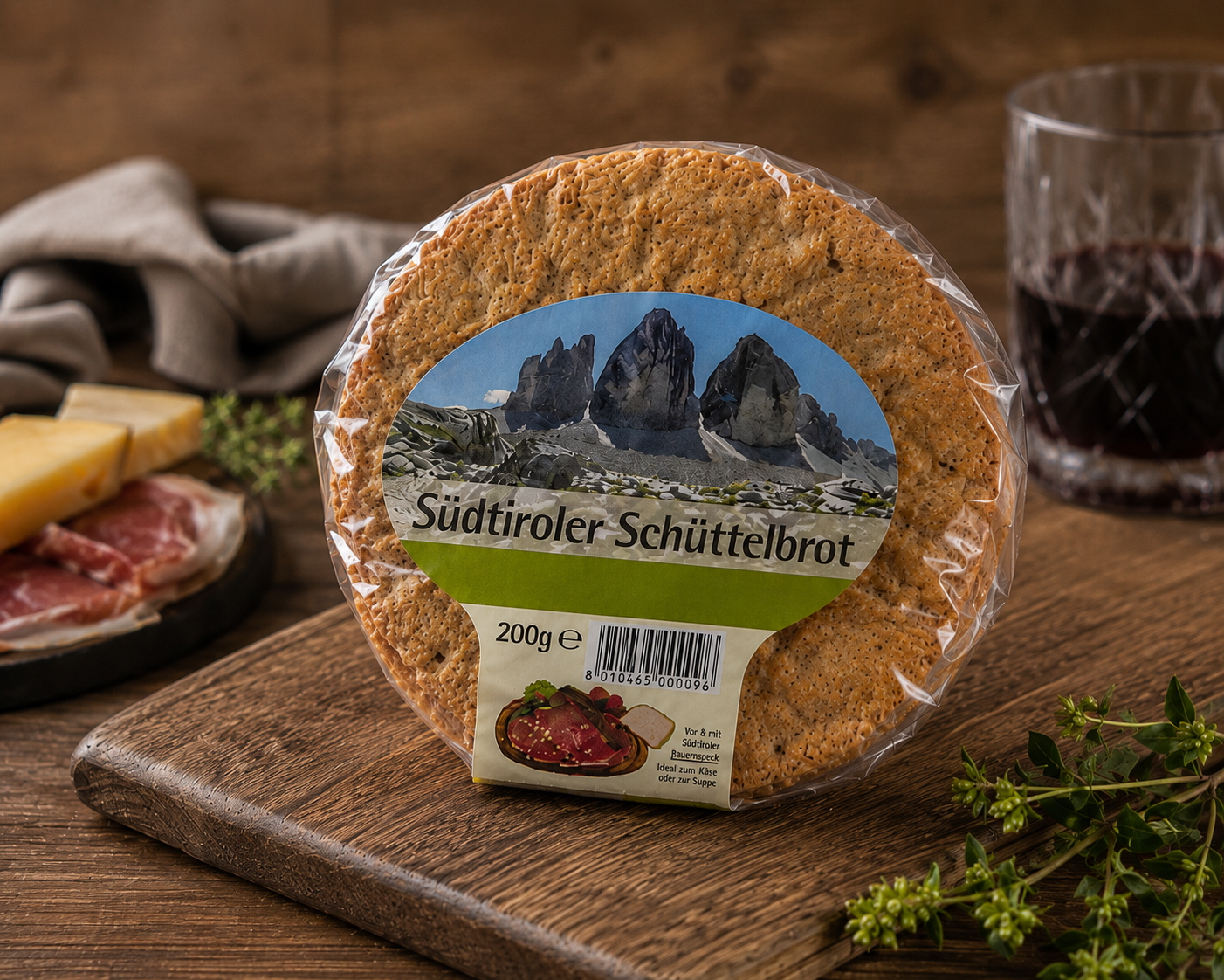 Schüttelbrot geschlossen